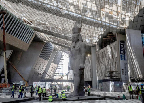 Cairo New Grand Egyptian Museum by Flight - Private